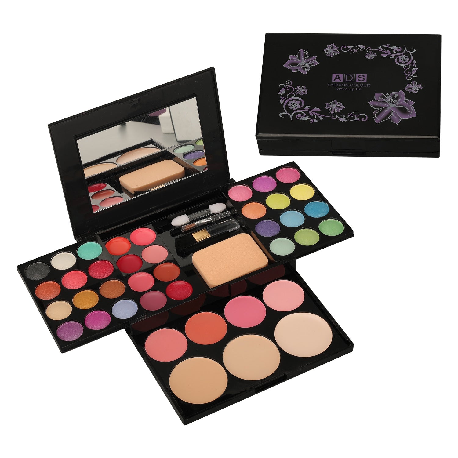 All-in-One Makeup Kit for Women – Eyeshadow Palette, Blush, Bronzer & Concealer