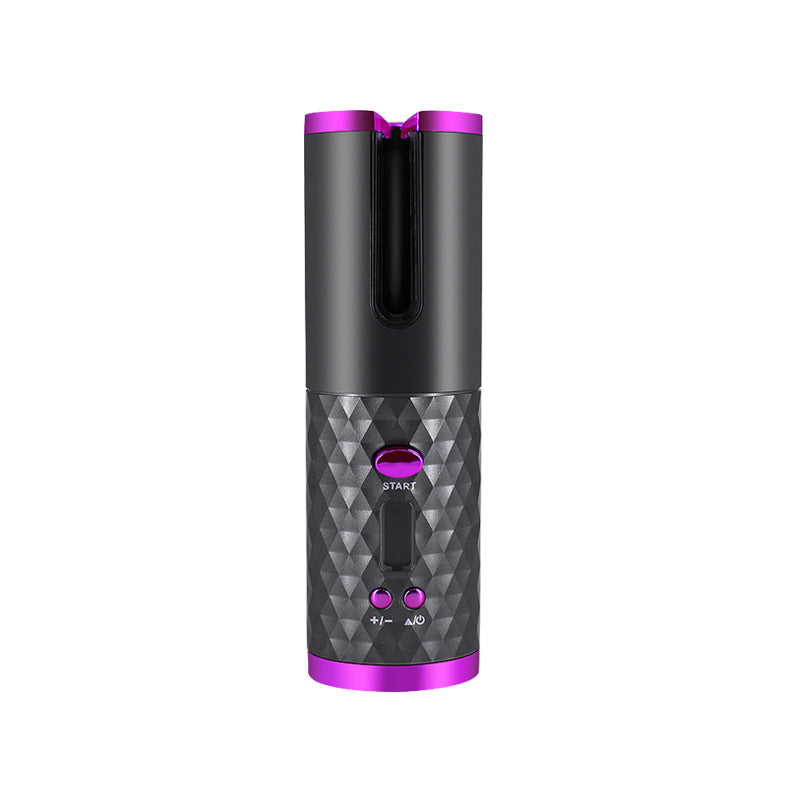 Automatic Hair Curler – Cordless, LCD Display & Ceramic Tourmaline