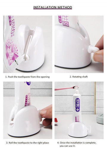 Automatic Toothpaste Squeezer – No-Mess Dispenser for Bathroom