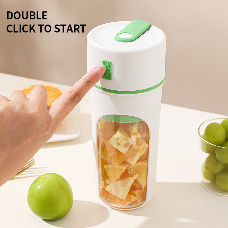 Portable USB Rechargeable Blender – Mini Smoothie & Juice Maker with 400ml Cup