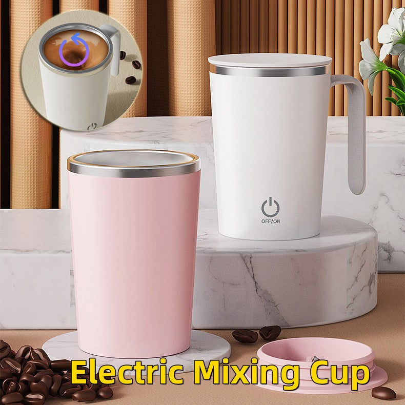Electric Self-Stirring Coffee Mug – Automatic Mixing Cup with USB Charging (301–400ml)