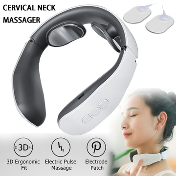 Cervical Neck & Shoulder Massager – 15 Levels, 4 Modes, Rechargeable
