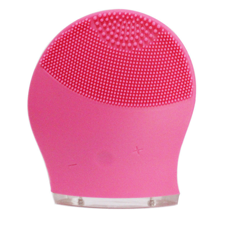Sonic Silicone Facial Cleansing Brush – Deep Clean & Massage