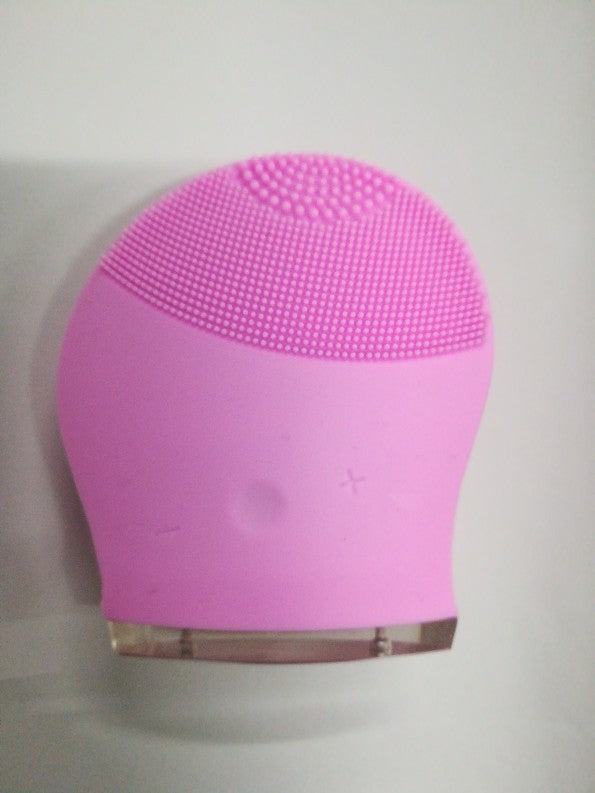 Sonic Silicone Facial Cleansing Brush – Deep Clean & Massage