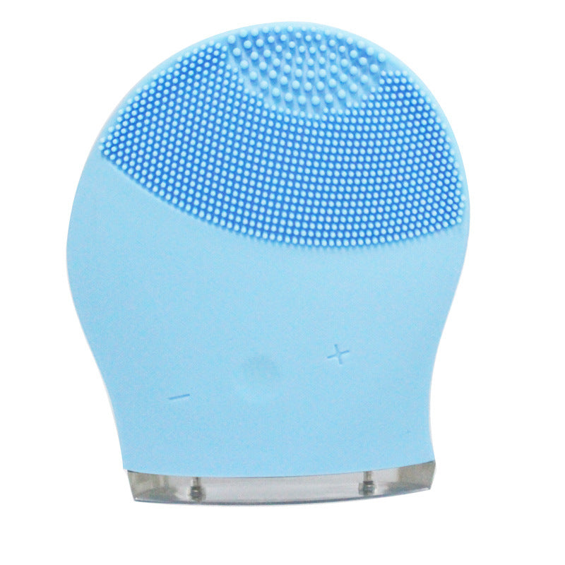 Sonic Silicone Facial Cleansing Brush – Deep Clean & Massage