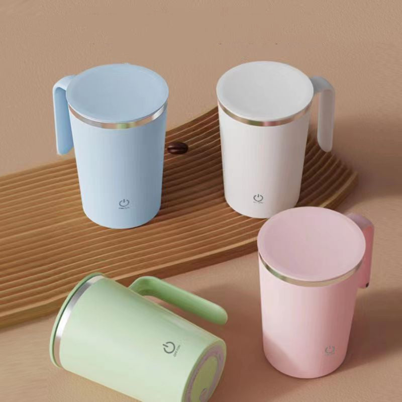 Electric Self-Stirring Coffee Mug – Automatic Mixing Cup with USB Charging (301–400ml)