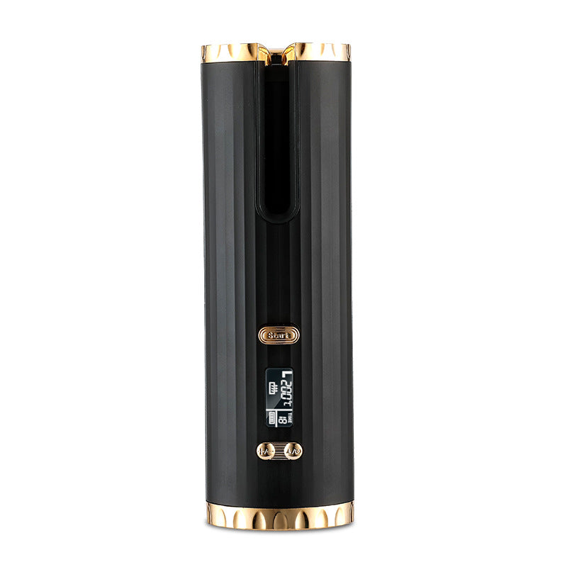 Automatic Hair Curler – Cordless, LCD Display & Ceramic Tourmaline