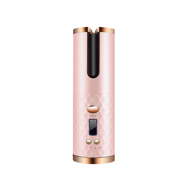 Automatic Hair Curler – Cordless, LCD Display & Ceramic Tourmaline