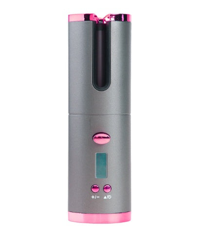 Automatic Hair Curler – Cordless, LCD Display & Ceramic Tourmaline