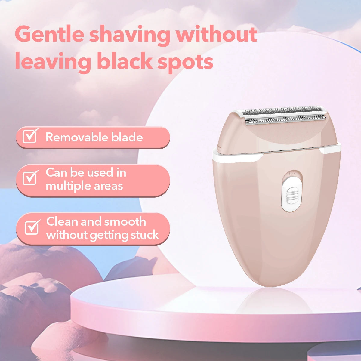 Electric Shaver Women Trimmer Shaver Razor with Trimmer for Armpit Legs Hair and Arms Hair Bikini Area,Shaver for All Skin Hair