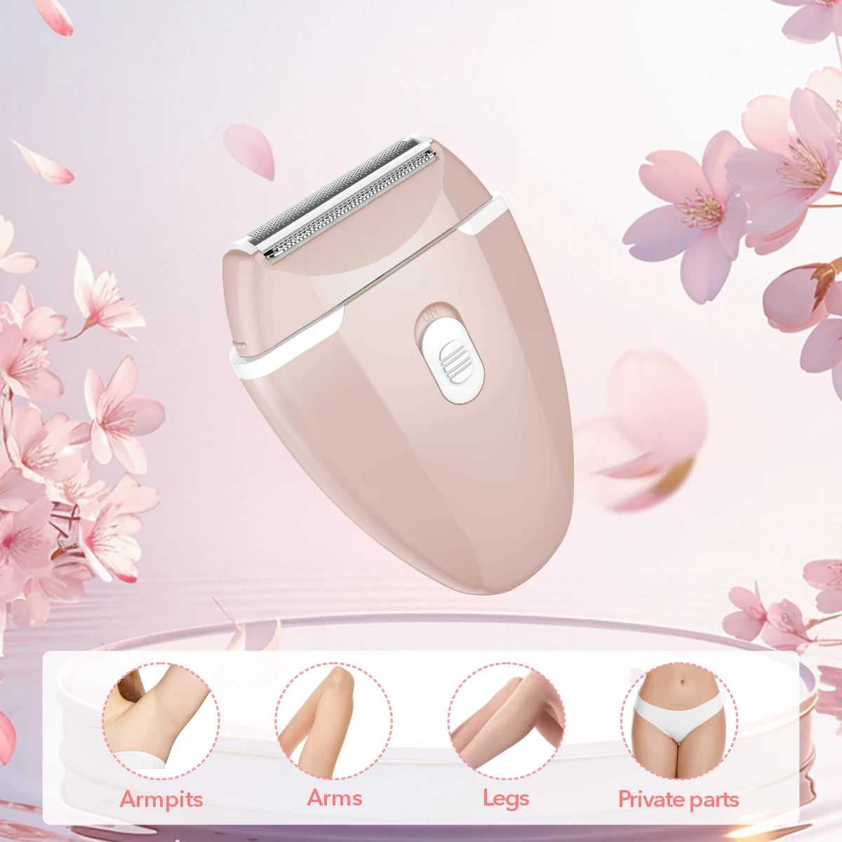 Electric Shaver Women Trimmer Shaver Razor with Trimmer for Armpit Legs Hair and Arms Hair Bikini Area,Shaver for All Skin Hair