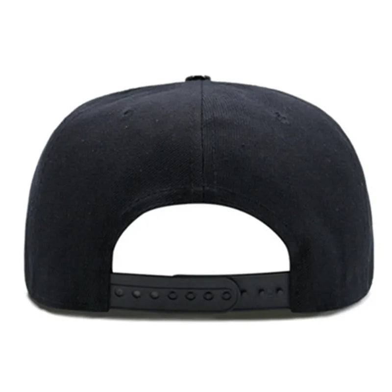 Punk Style Hip-Hop Flat Brim Cap - Novelty Decorated Couple Hat for Nightclub & Bar Fashion