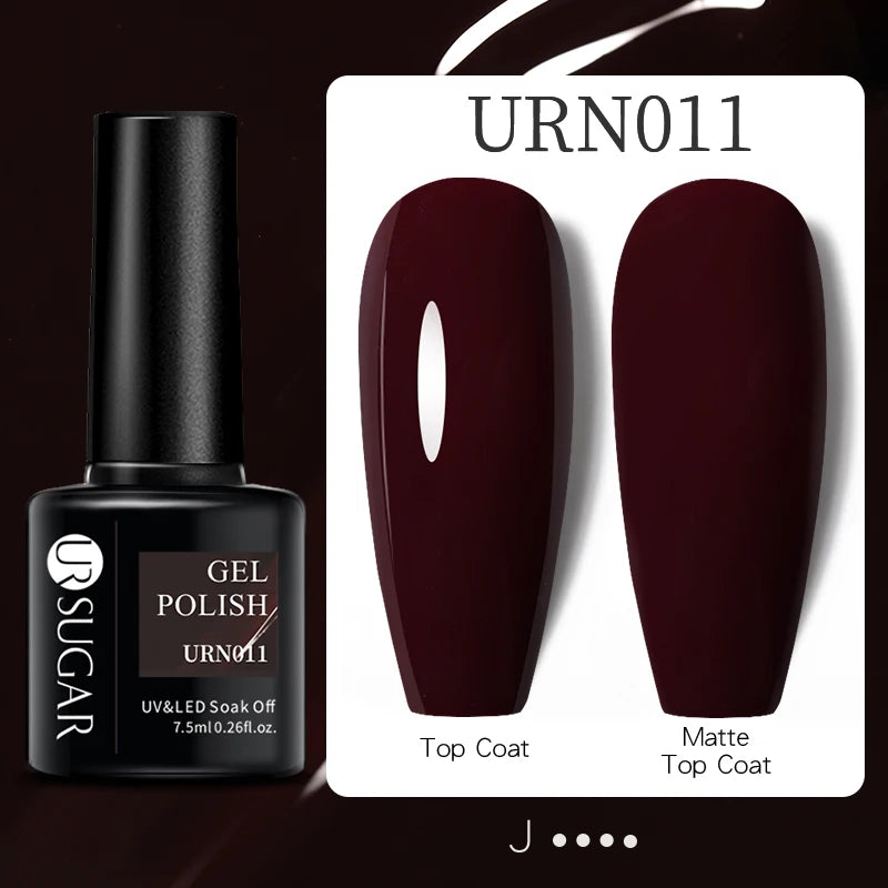 Glitter Gel Nail Polish – Semi-Permanent UV LED Gel with Sparkling Shimmer Finish
