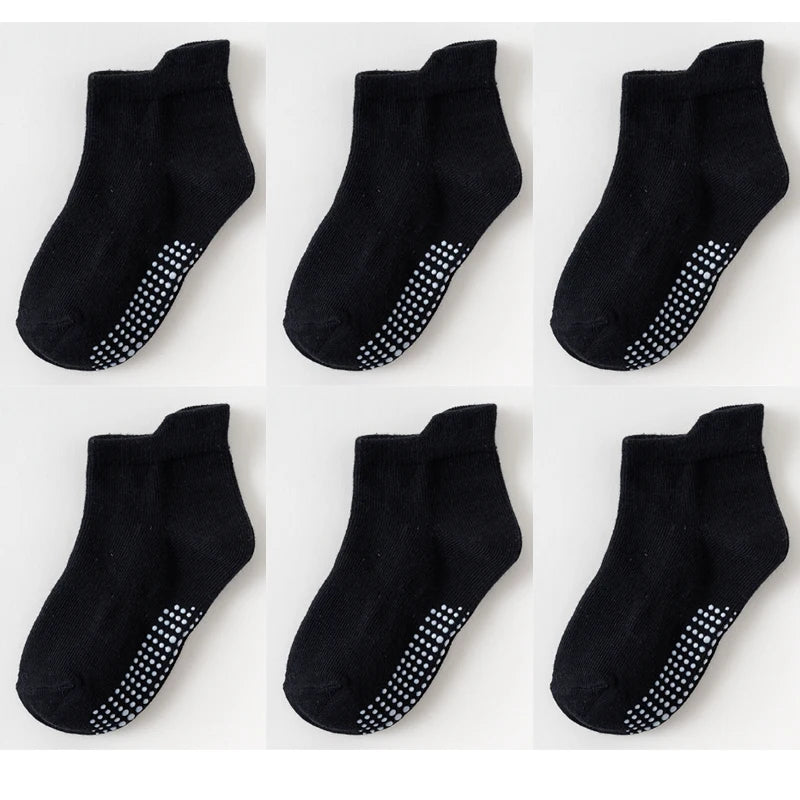Children Anti-Slip Cotton Socks Floor Grip Socks