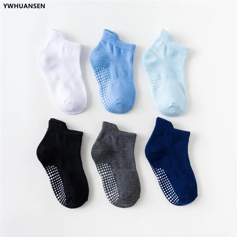 Children Anti-Slip Cotton Socks Floor Grip Socks