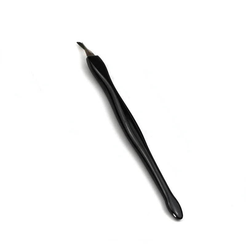 Stainless Steel Cuticle Remover - Dead Skin Pusher & Trimmer for Professional Manicures