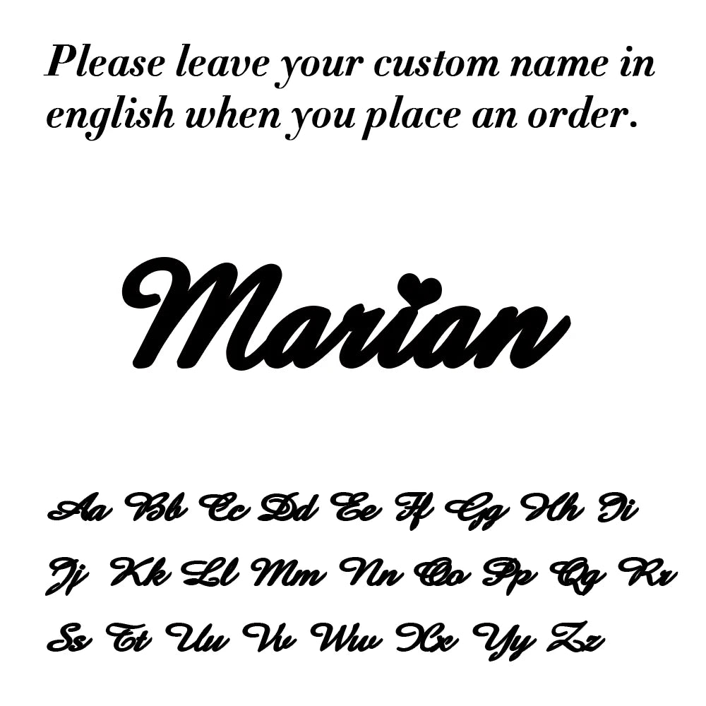 Sipuris Custom Name Necklace Personalized Golden Choker Stainless Steel Necklace For Women Man Customized Jewelry Weddings Gifts