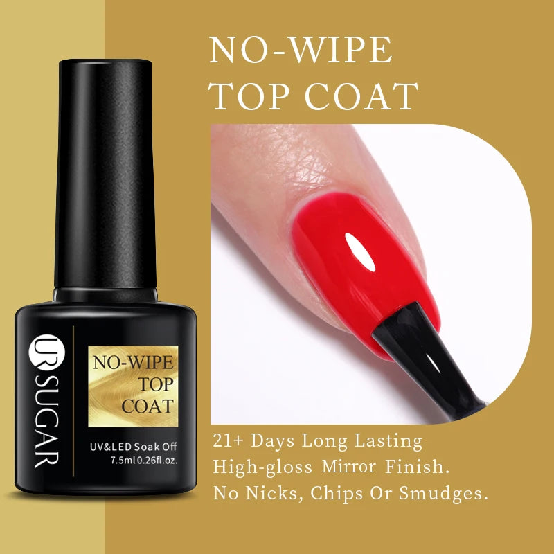 Dark Red Gel Nail Polish – Soak-Off LED/UV Gel Varnish for Salon & Home Use