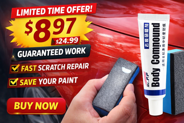 Car Scratch Remover – Paint Repair & Polishing Paste for Light Scratches & Swirl Marks