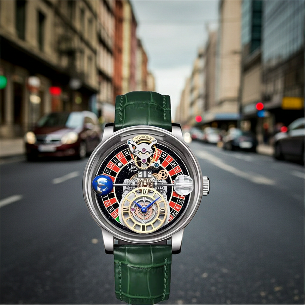 Haemmer Men's Luxury Watch - Sapphire Glass Quartz Waterproof Business Watch