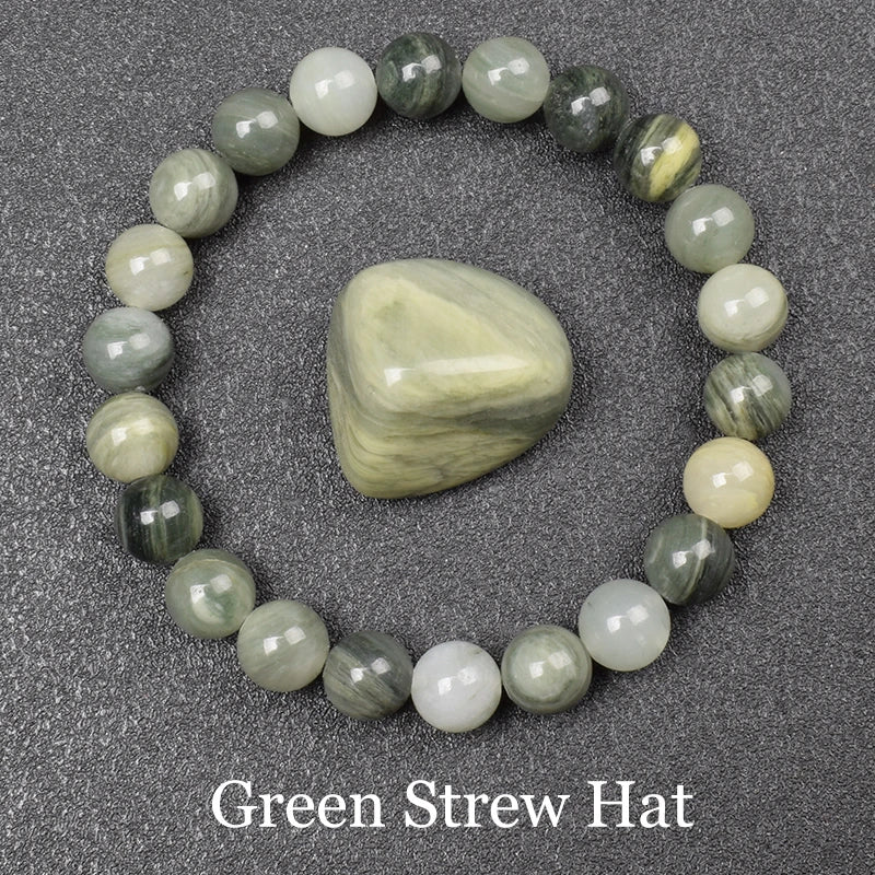 Golden Obsidian Beads Bracelet – Natural Energy Stone Jewelry for Protection & Strength