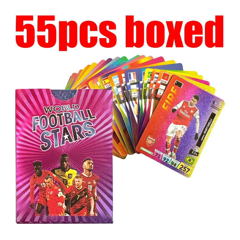Football Trading Cards 27 Pcs – Limited Edition Star Player Signature Series