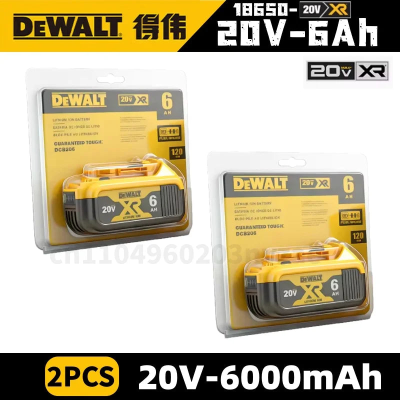 🔋 BATTERY BLOWOUT! 100% Original DeWalt 20V 6.0Ah Battery - High Performance Lithium-Ion Power