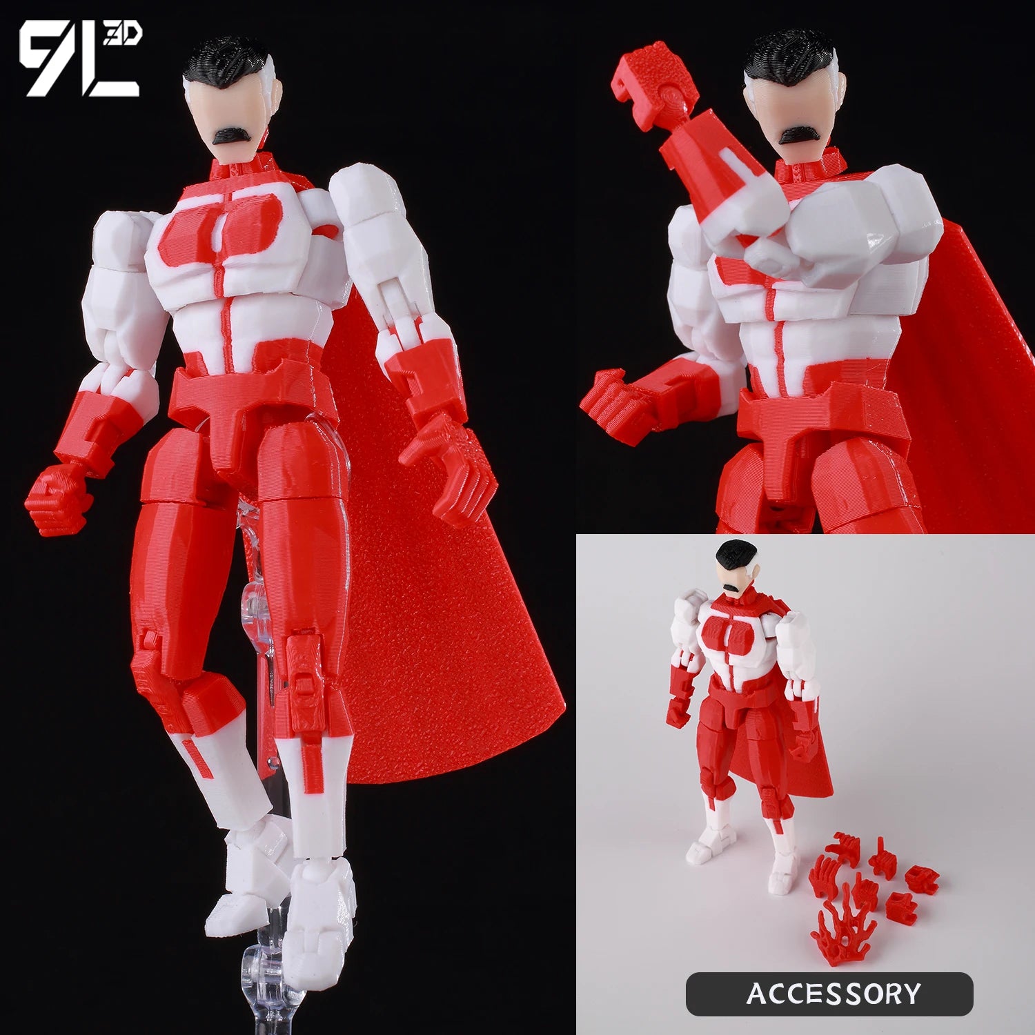 Batman Superman Action Figure – Poseable Hero Toy