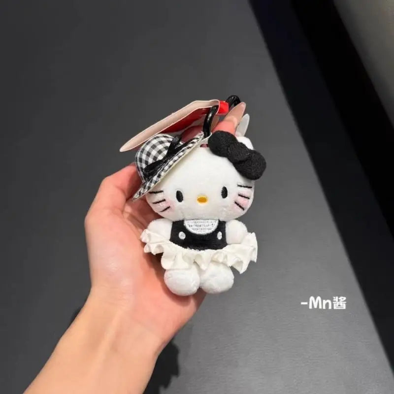 Hello Kitty Keychain - Sanrio Kawaii Pendant Doll with Sunglasses Backpack Charm