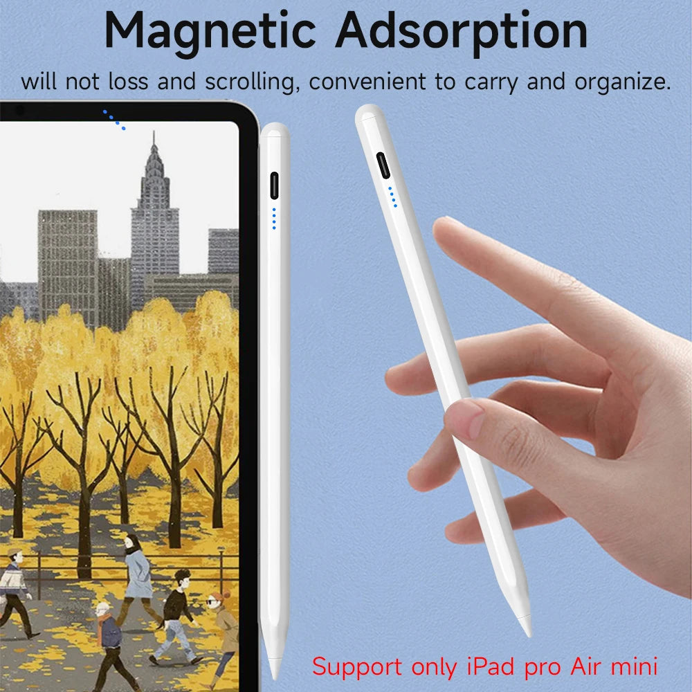 Universal Stylus Pen – Touch Pen for iPad, iPhone, Android Tablets & Smartphones + Pencil Case & Tips