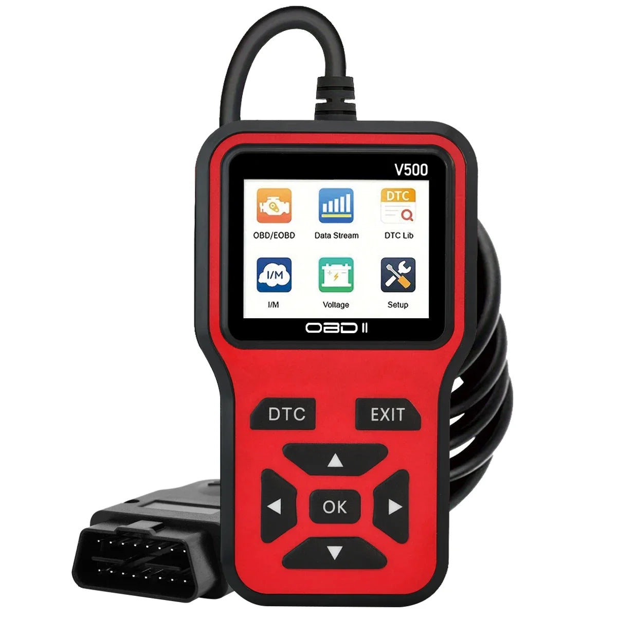 V500 OBD2 Scanner - Car Diagnostic Tool Code Reader