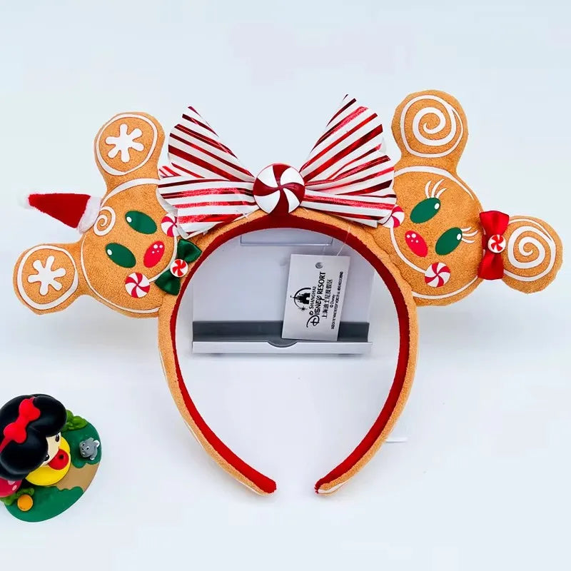 Disney Mickey Ears Headband – Minnie Sequin Party Hairband for Women & Girls