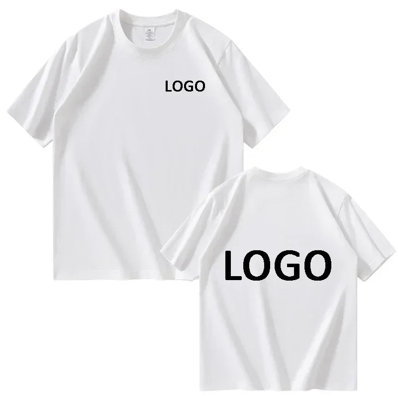 Customized 100% Cotton Printed T-Shirt – Men & Women Short Sleeve Streetwear