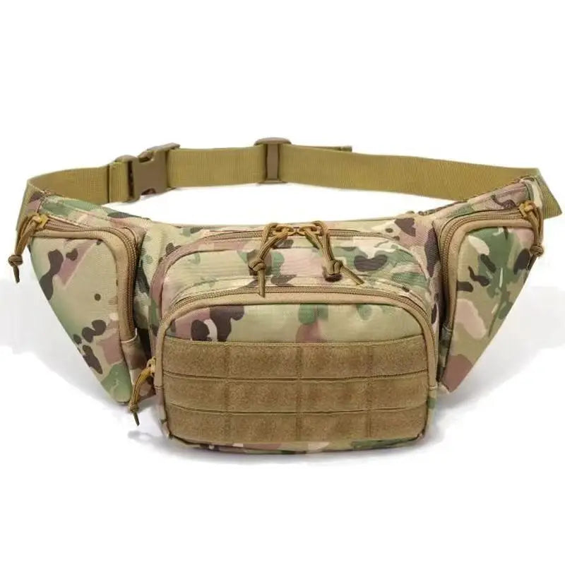 Men Tactical Waist Fanny Pack – Belt Bag for Outdoor Activities