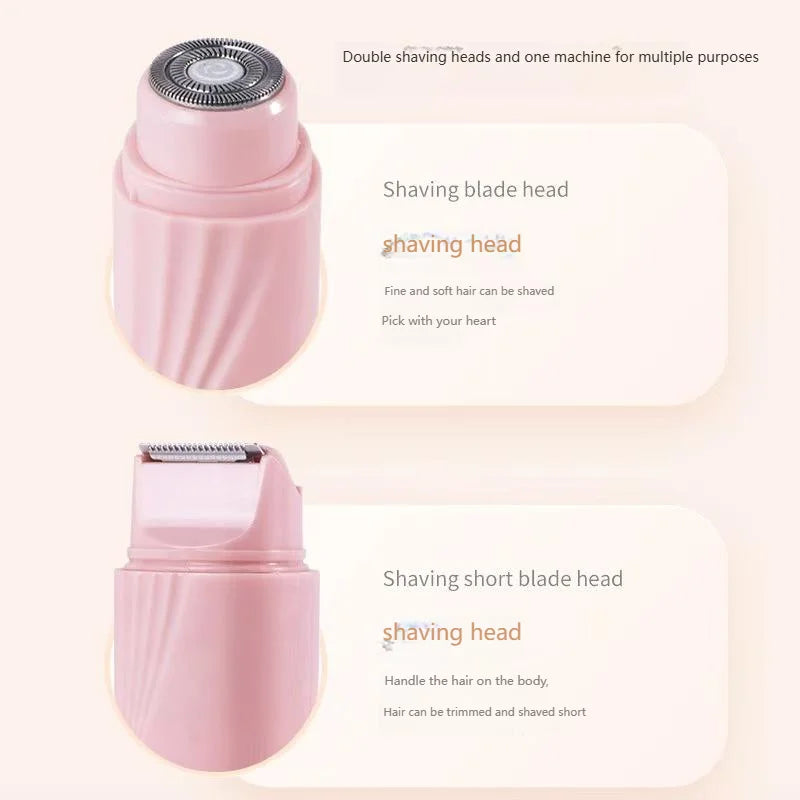 Electric Full Body Hair Remover for Women - Bikini, Legs, Underarms & Face