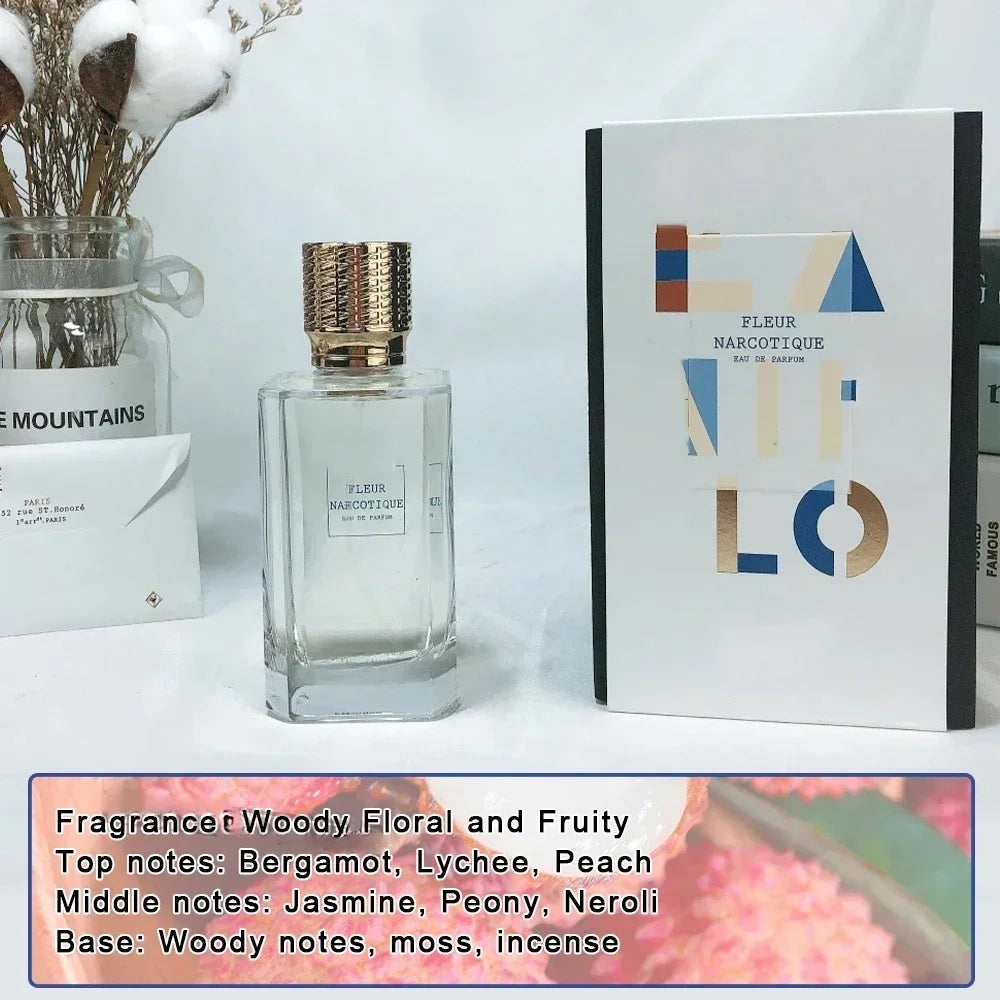Floral Ecstasy Eau de Parfum - Woody Floral Pheromone Cologne for Men & Women (100ml)