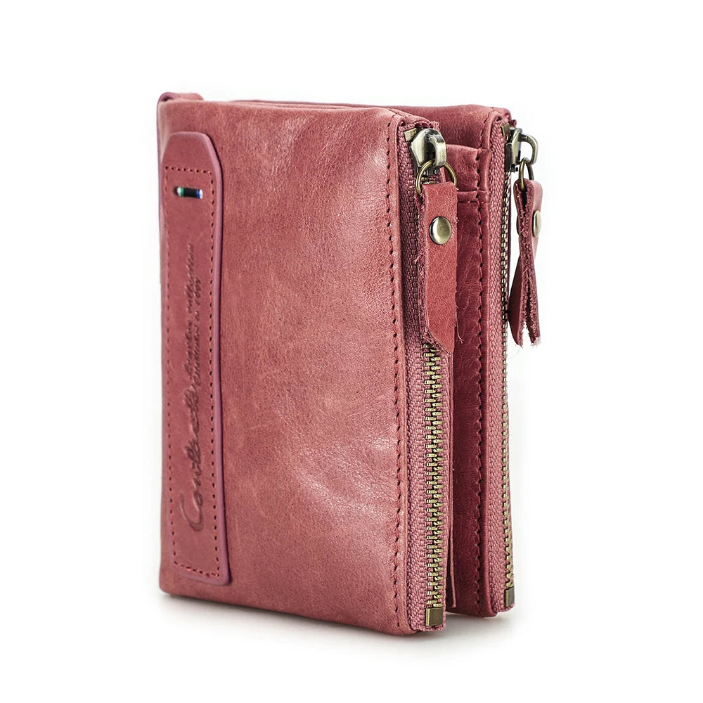 RFID Pop-Up Card Case – Leather Wallet