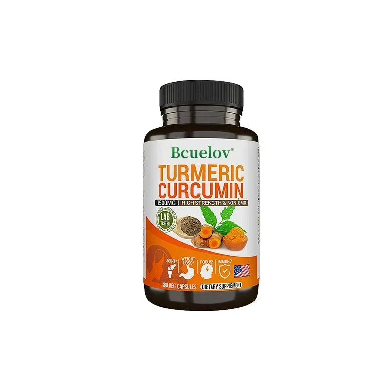 Turmeric Curcumin Capsules - Joint, Immune & Digestive Health Support