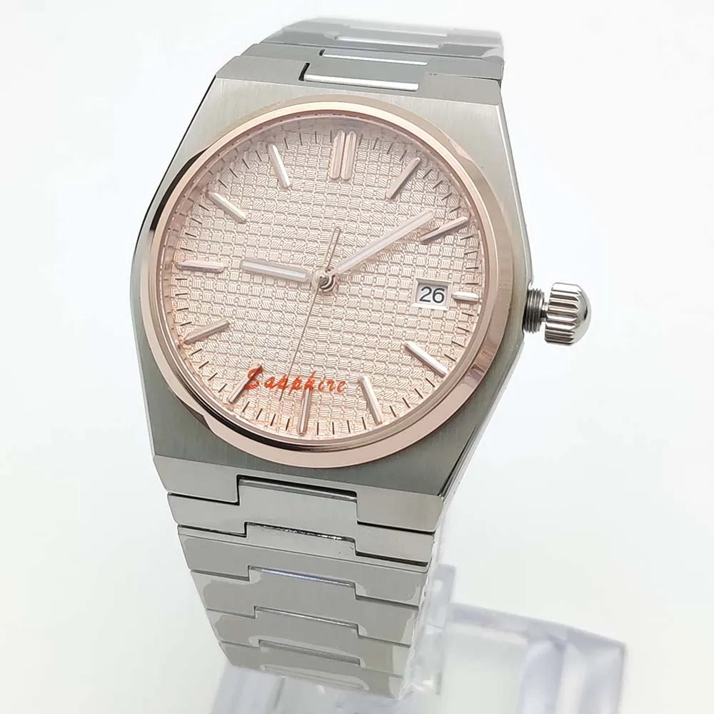 40mm NH35 Automatic Mechanical Watch - Sapphire Glass Waterproof Men's Watch