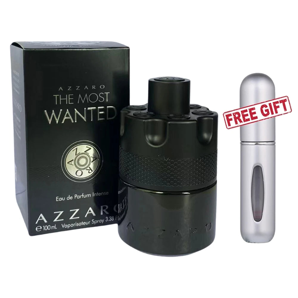 Azzaro The Most Wanted Eau de Parfum Intense - Spicy Woody Men's Cologne (100ml)