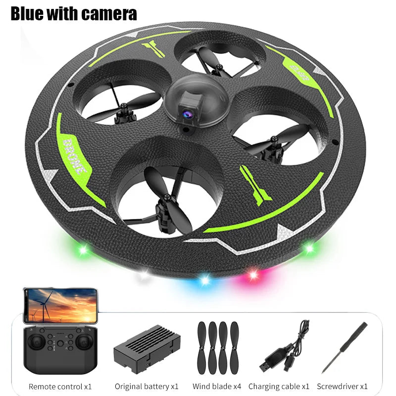 MX85 UFO Mini Drone for Kids - Intelligent Obstacle Avoidance, Safe Foam Design (50g)