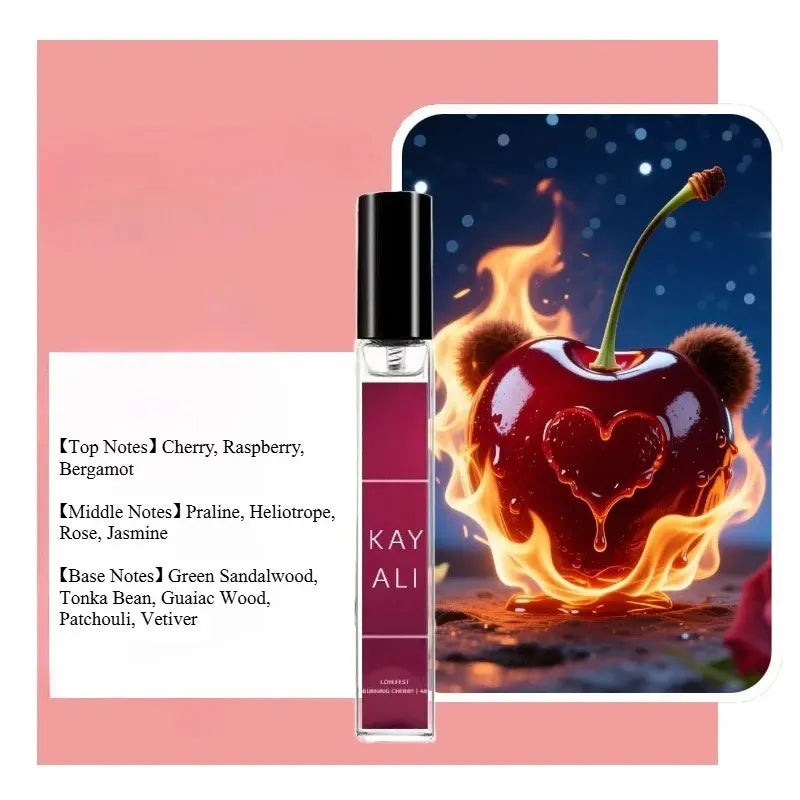 Elegant Sweet Fruity Floral Women's Perfume - Woody Base Romantic Eau de Parfum (10ml)