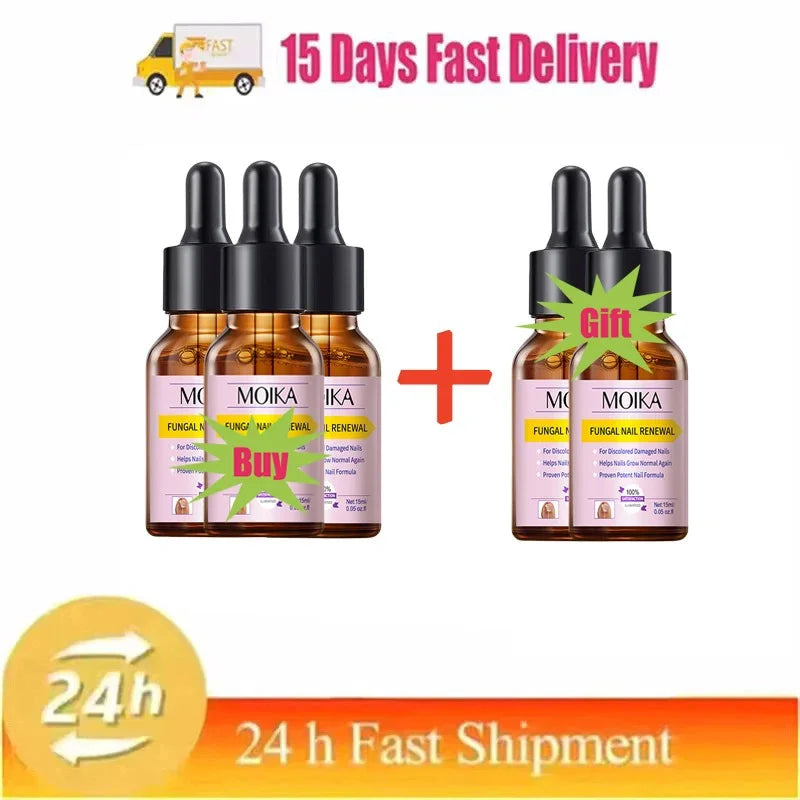 Fungal Nail Treatment Serum - Fast-Acting Repair Gel for Nail Fungus & Infections