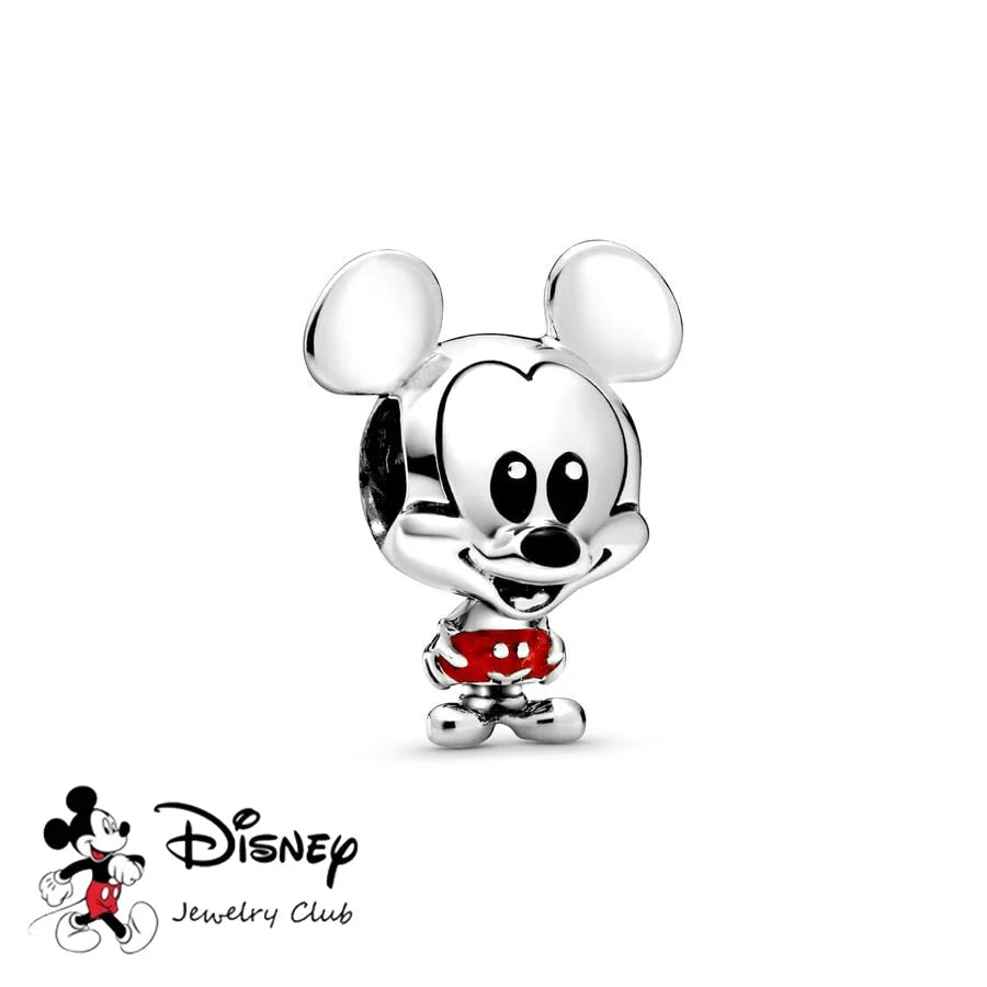 Disney Charm Beads Bracelet – Mickey & Stitch Style
