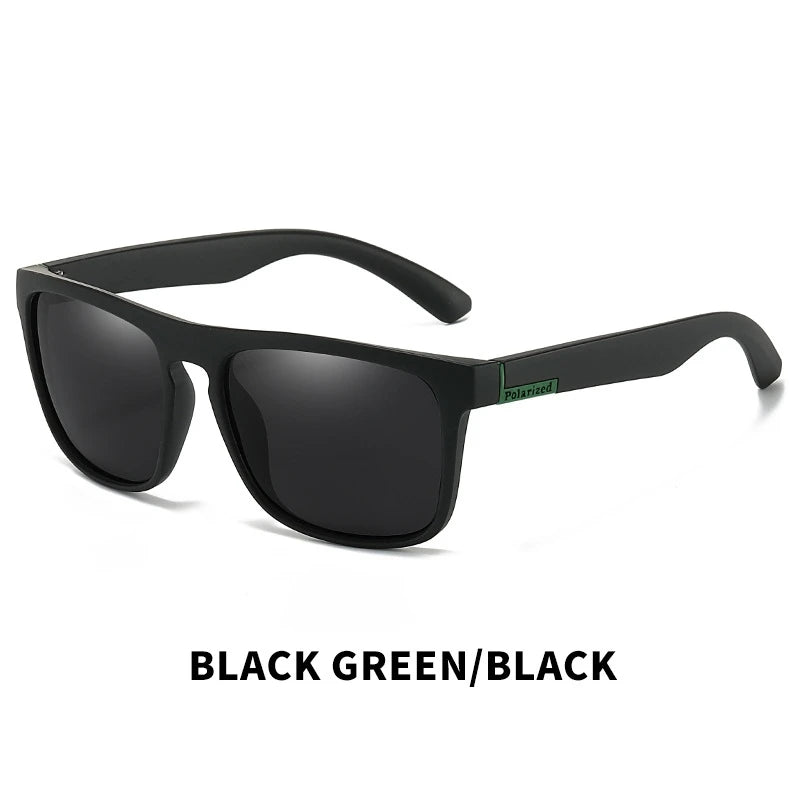Vintage Square Polarized Sunglasses - UV400 Designer Eyewear for Men & Women
