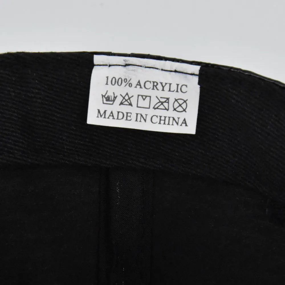Cross Jesus Metal Label Hip-Hop Cap - Flat Brim Fitted Hat for Break Dance & Street Style