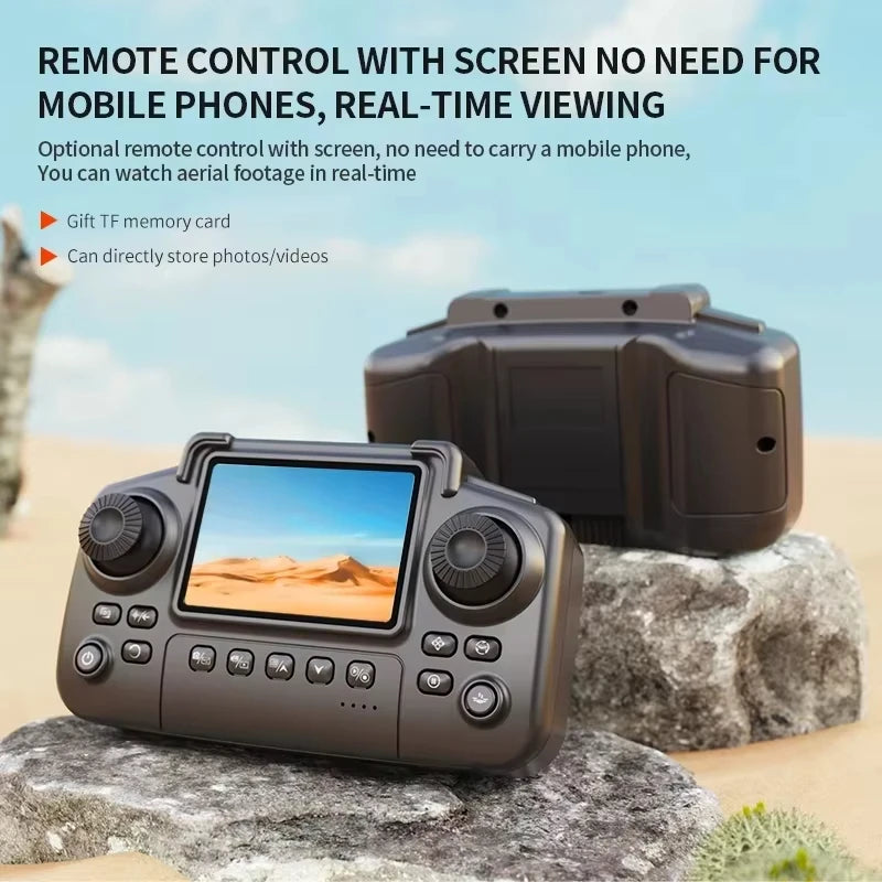 E88 Pro Foldable GPS Drone with 4K Dual Camera - 23 Min Flight, Optical Flow (360g)