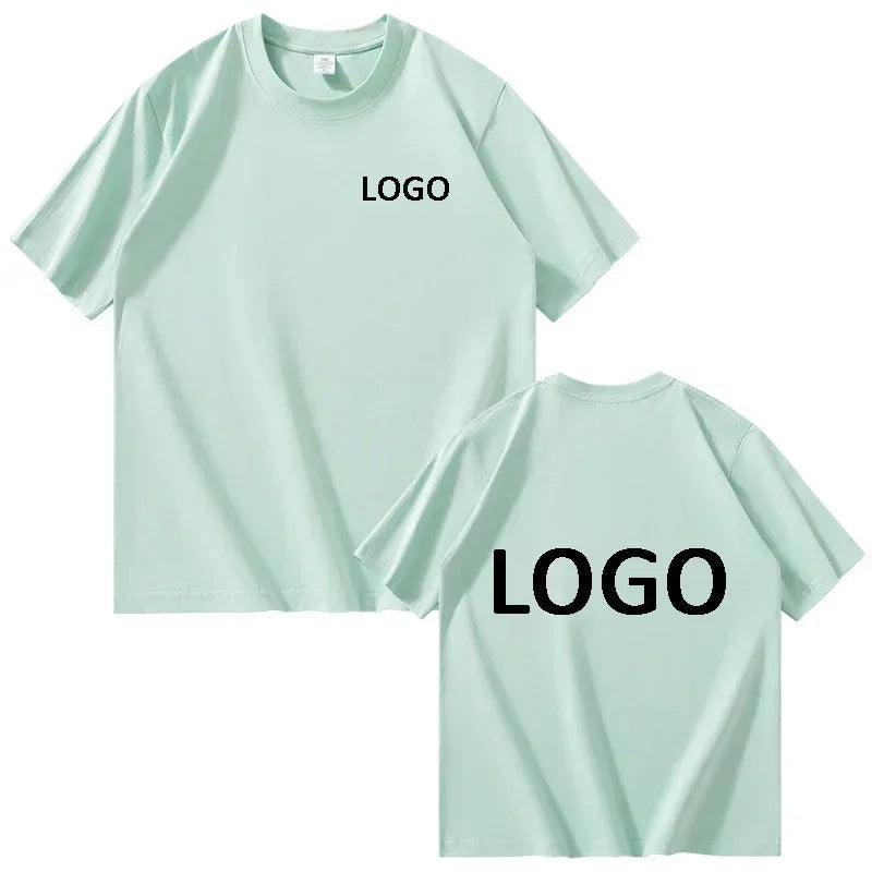 Customized 100% Cotton Printed T-Shirt – Men & Women Short Sleeve Streetwear