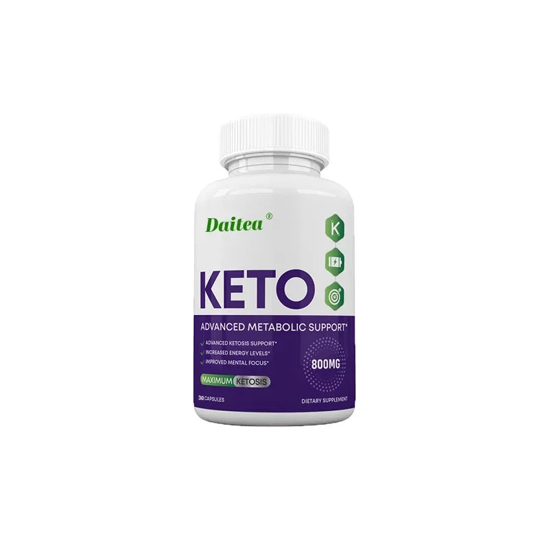 Keto Capsules 800mg - Apple Cider Vinegar for Weight Loss, Detox & Immunity