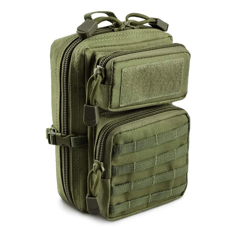 Tactical MOLLE Waist Bag - EDC Pouch for Camping & Hiking